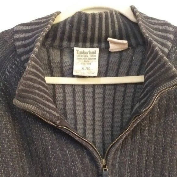 Timberland Mens long sleeves knit sweater pull over  size XL - Picture 2 of 8